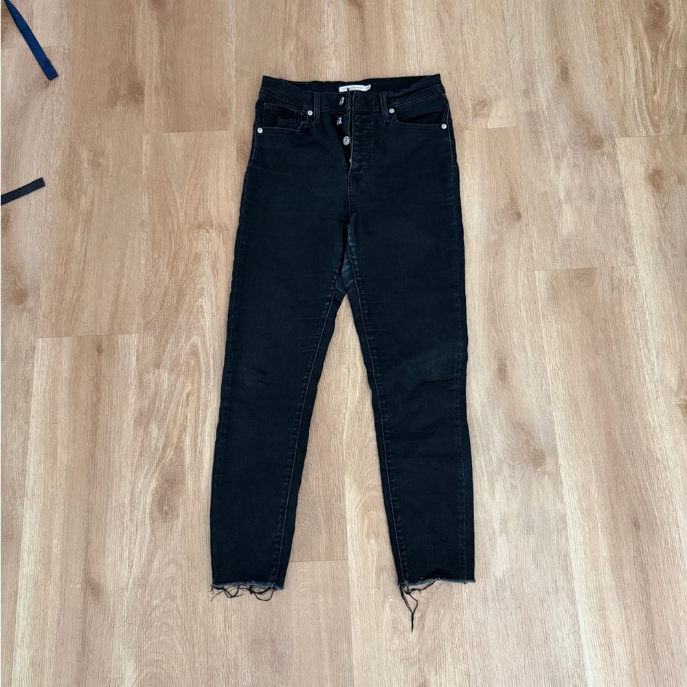 Levi's High Rise Black Women's Jeans